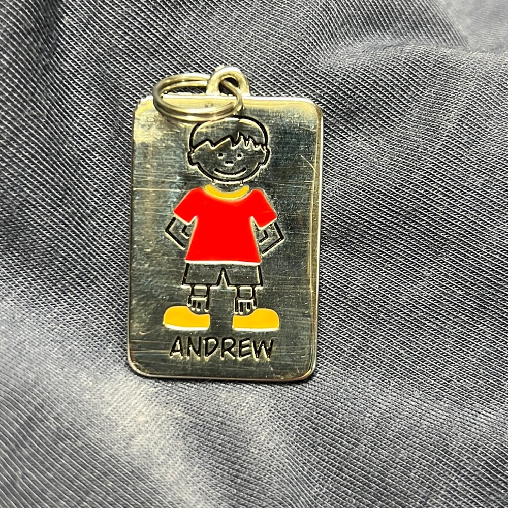 “Andrew” name pendant